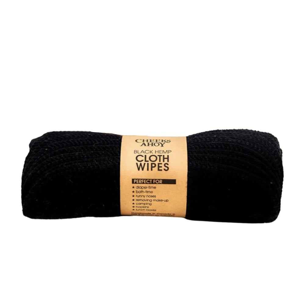 Hemp Cloth Wipes 5pk