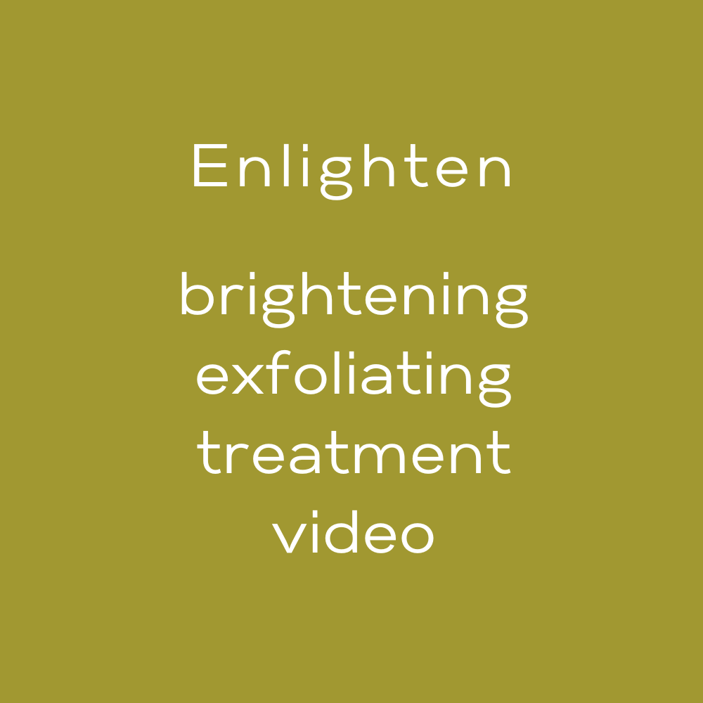 Enlighten - brightening exfoliating treatment